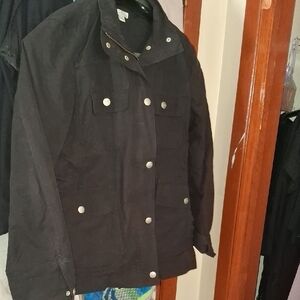 L.L. Bean Signature Bomber Jacket - Dark Gray